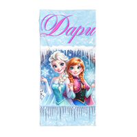 Кърпа за плаж Елза и Анна 2