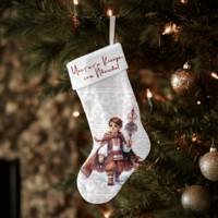 Коледен персонализиран чорап Коледари 3