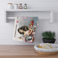 Персонализирана кухненска кърпа Сладкарка 30×50 см