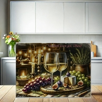 Стъклена дъска за рязане , Вино 5