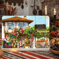 Стъклена дъска за рязане , 