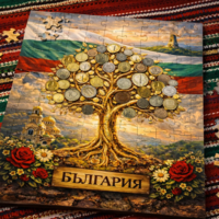 Картонен пъзел Български Лев 1