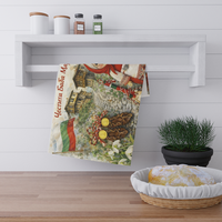 Персонализирана кухненска кърпа Баба Марта 30×50 см