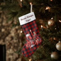 Коледен персонализиран чорап Коледна магия 9