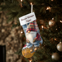 Коледен персонализиран чорап Коледна магия 14