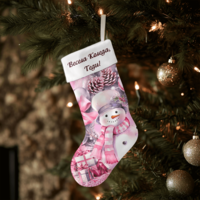 Коледен персонализиран чорап Коледна магия 7