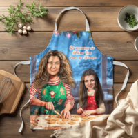 Престилка за готвене Карикатура Коледа Мама