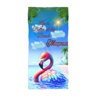 Кърпа за плажа Фламинго 4
