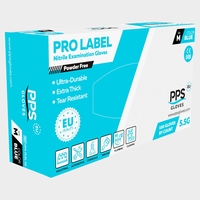 Еднократни ръкавици от нитрил PPS NITRILE BLUE PF 5.5G