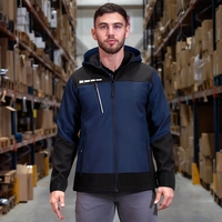 Работно яке RUNE SOFTSHELL BLUE/BLACK