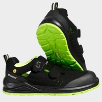 Работни сандали JETT S1PS ESD BLACK/GREEN