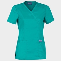 Дамска медицинска туника CHEROKEE WRAP TEAL BLUE WWE610