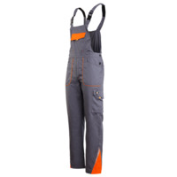 PRISMA SUMMER GREY/ORANGE Работен полугащеризон