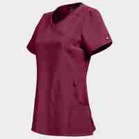 Дамска медицинска туника CHEROKEE WRAP BORDEAUX CKE2625A