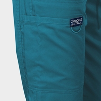 Дамски медицински панталон CHEROKEE MR TAPERED CARIBBEAN BLUE WWE105