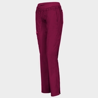 Дамски медицински панталон CHEROKEE MR TAPERED BURGUNDY WWE105