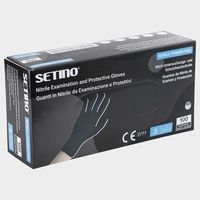 SETINO NITRILE BLACK STRONG Еднократни ръкавици от нитрил