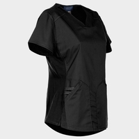 Дамска медицинска туника CHEROKEE V-NECK BLACK WWE601
