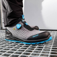 Работни обувки JETT ULTRA S1PS ESD GREY/BLUE