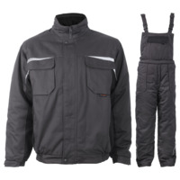 KASTOR WINTER GREY COTTON Работен комплект