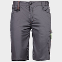 Работен къс панталон PRISMA LIGHT STRETCH LIGHT GREY