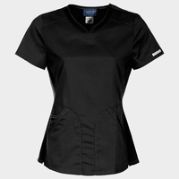 Дамска медицинска туника CHEROKEE V-NECK BLACK WWE601