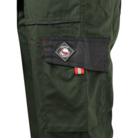 PRISMA SUMMER OLIVE/BLACK Работен полугащеризон