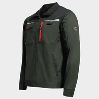 Работно яке PRISMA LIGHT STRETCH OLIVE/BLACK