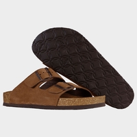 Мъжки чехли LEON MAN BROWN SUEDE
