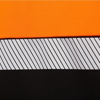 PRISMA HV ORANGE/BLACK Сигнална тениска