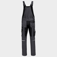 PRISMA SPANDEX GREY/BLACK Работен полугащеризон