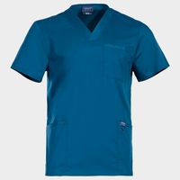 Мъжка медицинска туника CHEROKEE V-NECK CARIBBEAN BLUE WWE670