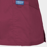 Дамска медицинска туника CHEROKEE WRAP BURGUNDY WWE610
