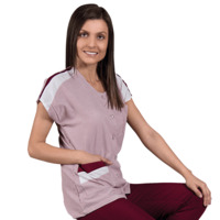ZEBRA BORDEAUX Дамска работна туника