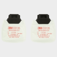 Прахов филтър, чифт 3M Secure Click D3125 P3 R