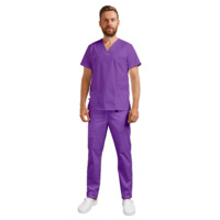TONY DARK PURPLE Медицински панталон