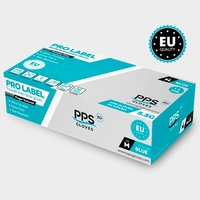 Еднократни ръкавици от нитрил PPS NITRILE BLUE PF 5.5G