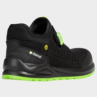 Работни обувки JETT S1PS ESD BLACK/GREEN