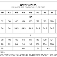 FLORIS BLACK Дамска риза