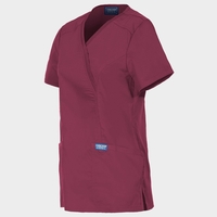 Дамска медицинска туника CHEROKEE WRAP BURGUNDY WWE610