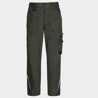 Работен панталон PRISMA LIGHT STRETCH OLIVE/BLACK