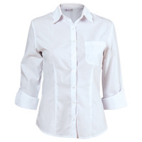 CAMISA WHITE Дамска риза 3/4 ръкав