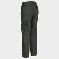 Работен панталон PRISMA LIGHT STRETCH OLIVE/BLACK