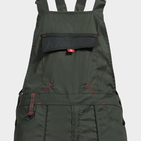 Работен полугащеризон PRISMA LIGHT STRETCH OLIVE/BLACK