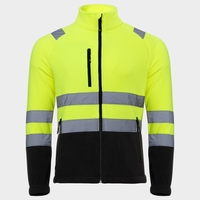 PRISMA HV YELLOW FLEECE Сигнален суитшърт