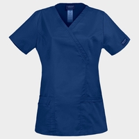 Дамска медицинска туника CHEROKEE WRAP DARK BLUE WWE4728
