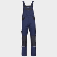 PRISMA SPANDEX NAVY BLUE/BLACK Работен полугащеризон