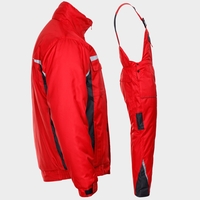 KASTOR WINTER RED Работен комплект