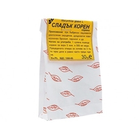 Сладък корен (Сладник), изсушен корен, Билкария, 30 гр.