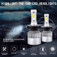 Комплект 2 LED диода с вентилатор HB4 (9006), led фар 72w 7600lm 12v-24v 6000k